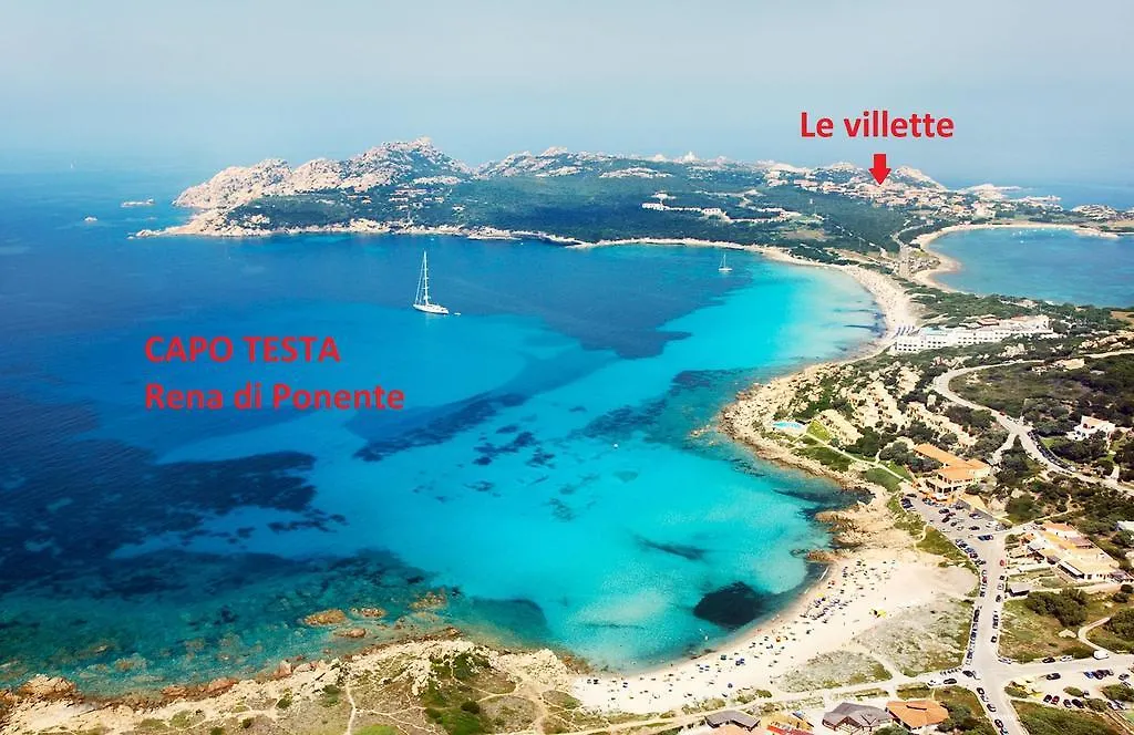 סנטה טרזה גאיורה Le Villette Di Capo Testa